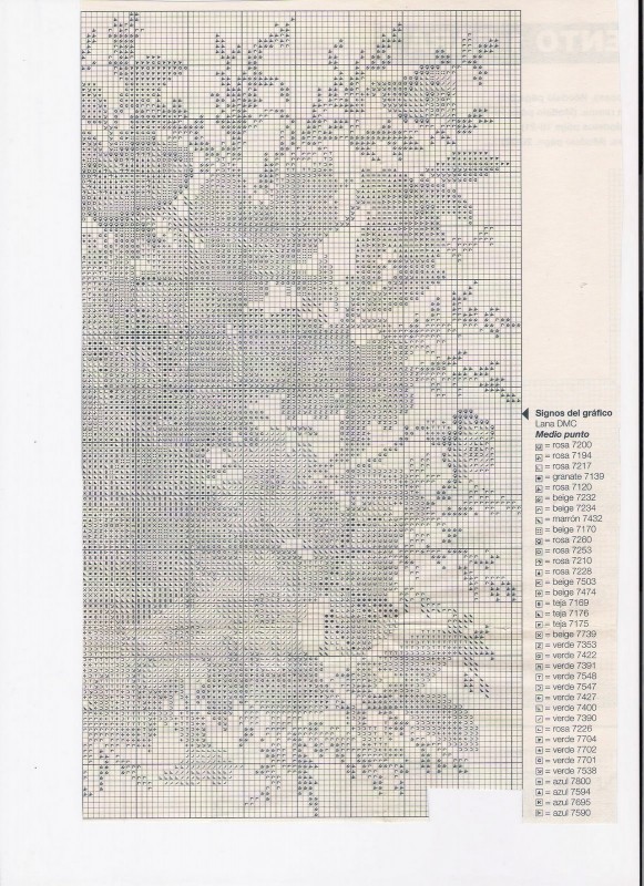 Вышивка очень красивой наволочки с цветами Вышивка очень красивой наволочки с цветами