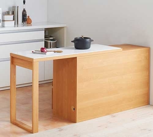 ​Удобный кухонный стол-трансформер 8
