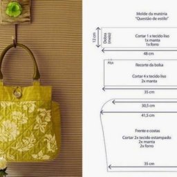 ​Колоритные сумочки из ткани