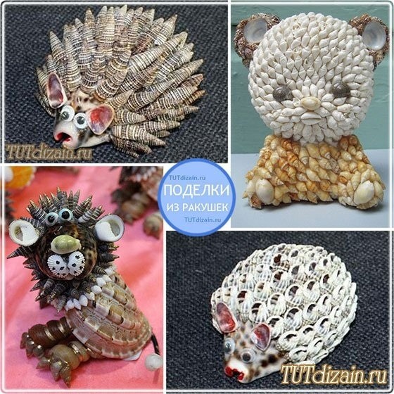 Самые разные поделки из ракушек Самые разные поделки из ракушек