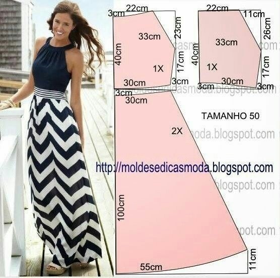 ​Красивые летние платья с простым моделированием