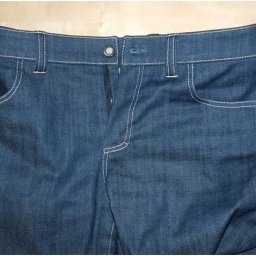 Обработка боковых карманов на джинсах