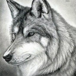 Как нарисовать волка