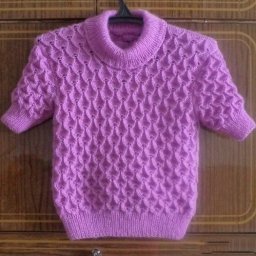 ​Очень красивый объемный узор спицами