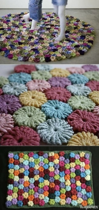 Цветочные коврики