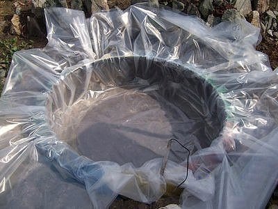 Декоративный пруд своими руками