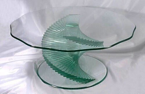 ​Идеи столов со стеклянными крышками