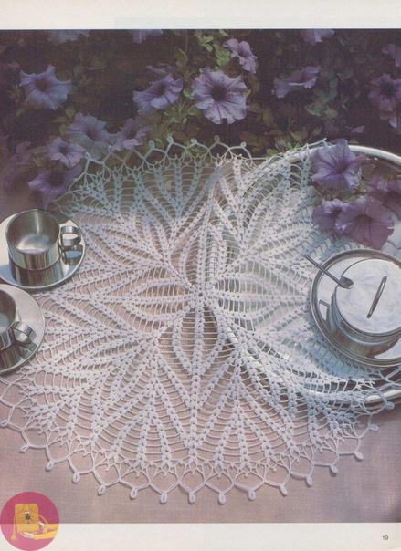 Изумительные салфетки крючком