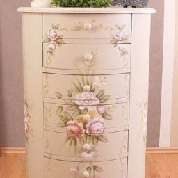 Декупаж мебели: красивые идеи для вдохновения