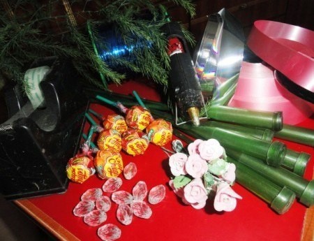 ​Леденцовые цветочки