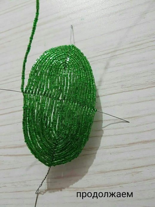 Орхидея из бисера