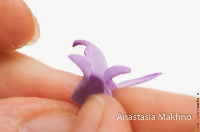 Колокольчики из фоамирана Колокольчики из фоамирана