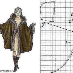 Интересные модели для девушек, любящих свободный крой