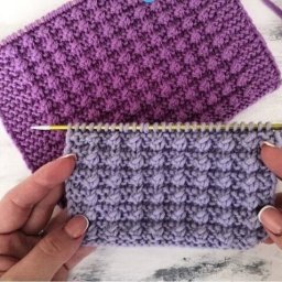 Классный и простой узор спицами