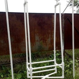 ​Бюджетные решения из ПВХ труб