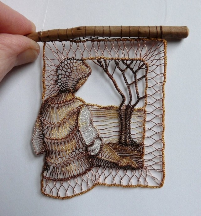 Плетение на коклюшках: потрясающие идеи