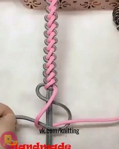 Плетение шнура: мастер-класс