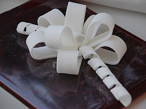 Бант из мастики для торта Бант из мастики для торта