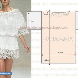 Красивые блузки: моделирование