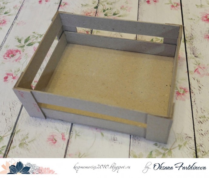 Мастер-класс по ящичку для хранения АТС