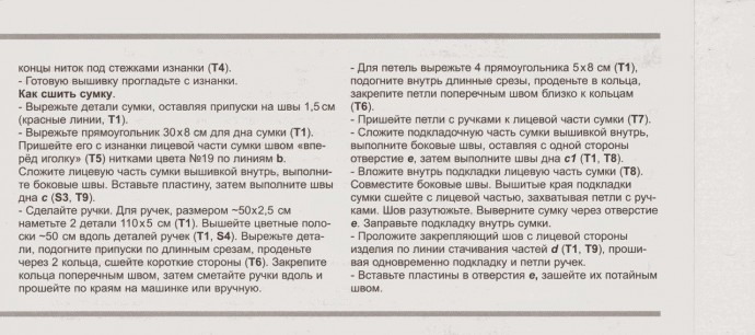 Сумка "Летний букет"