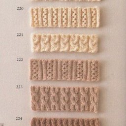 Лучшие вязаные узоры