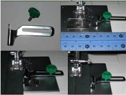 Лапки и приспособления, помогающие сделать ровную строчку