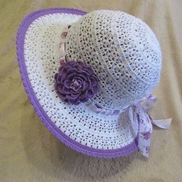 Схема вязания нарядной летней шляпки
