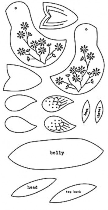 Идеи к новому году из фетра