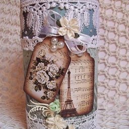 ​Идеи создания жестяных баночек с декупажем