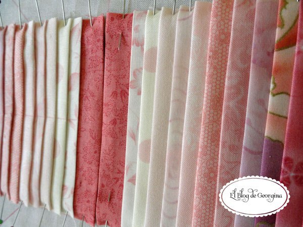 Интересная салфетка из лоскутков