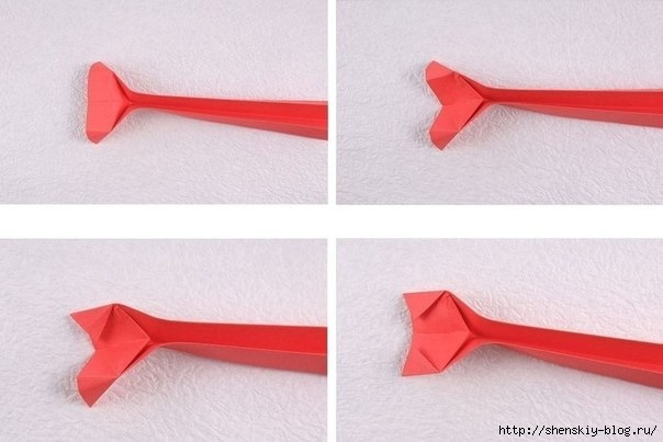 Кошечка оригами