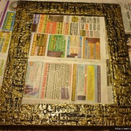 Рамка из пенопласта