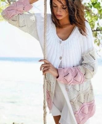 ​Причудливые узоры для вязания на спицах