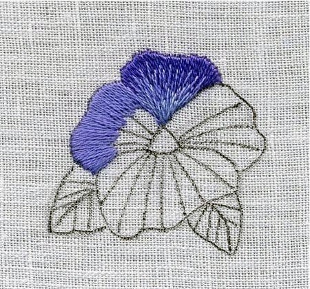 Вышивка гладью поэтапно