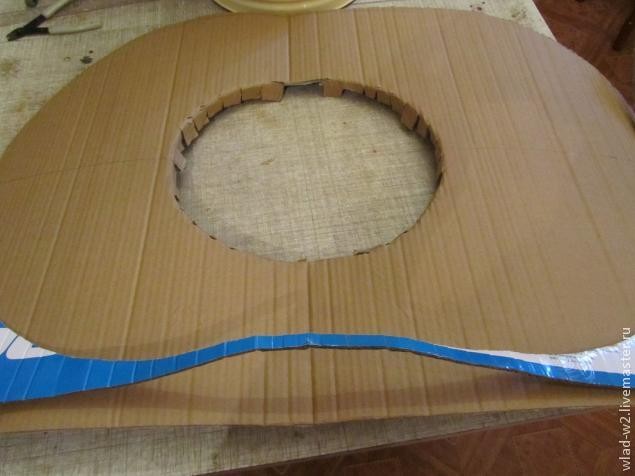 Шлем водолаза из папье-маше