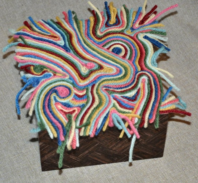 Декорирование шкатулки в стиле китч