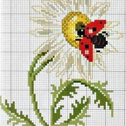 Замечательно подходящие ко времени года схемы для вышивания