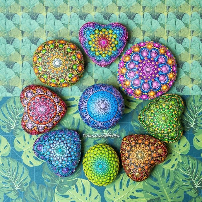 Медитативная красота в точечной росписи Anastasia Helten Медитативная красота в точечной росписи Anastasia Helten