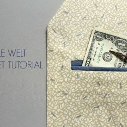 ​Техника шитья прорезного кармана