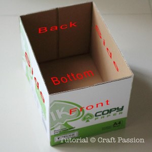 ​Удобный комод из картонных коробок