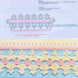 ​Восхитительная вязаная кайма