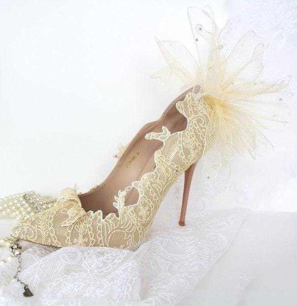 Декорируем туфли своими руками