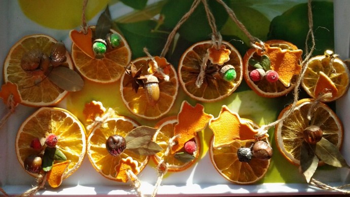 Идеи цитрусового декора