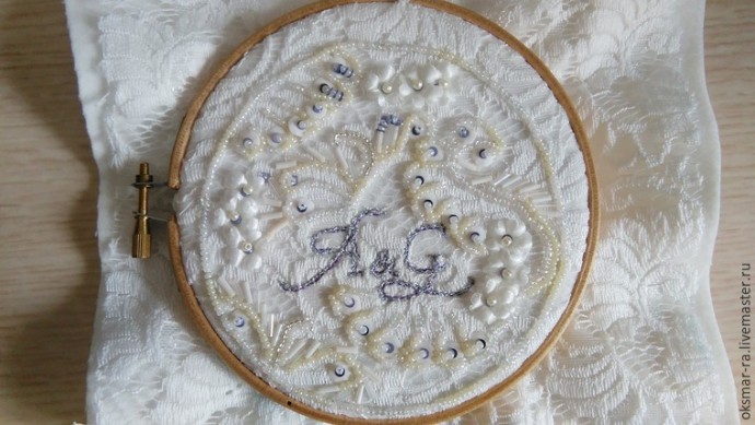 Подушечка для обручальных колец