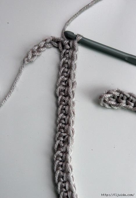 Воротничок крючком