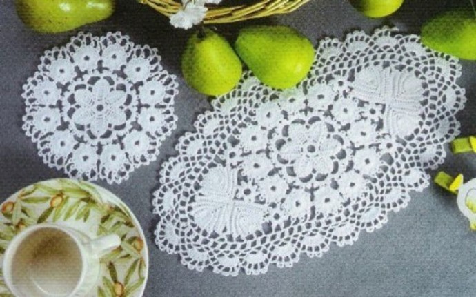 ​Овальная салфетка