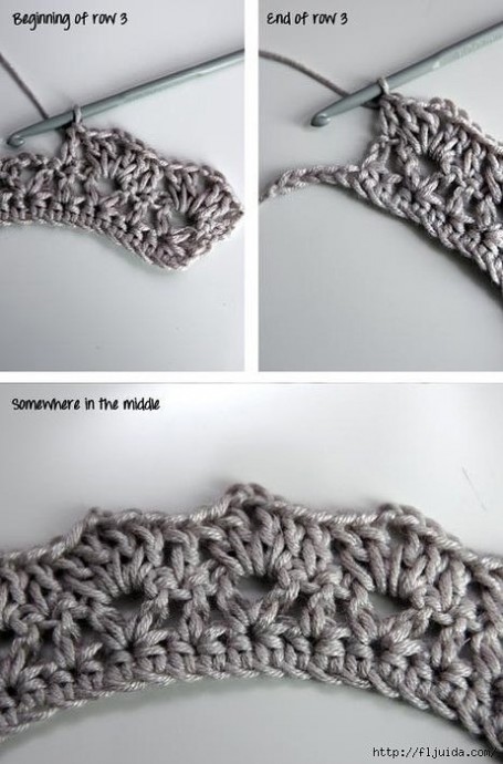 Воротничок крючком