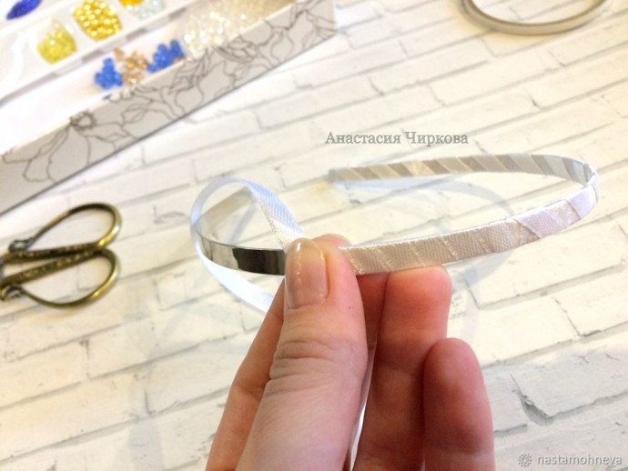 Шикарный ободок для волос