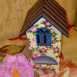 Ткань вместо салфеток в декупаже